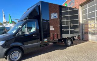 Quarta Koffer Kofferaufbau Schwarz