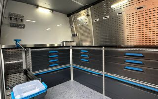 Quarta Sortimo-Innenausbau Pruefmobil Fahrzeugbau